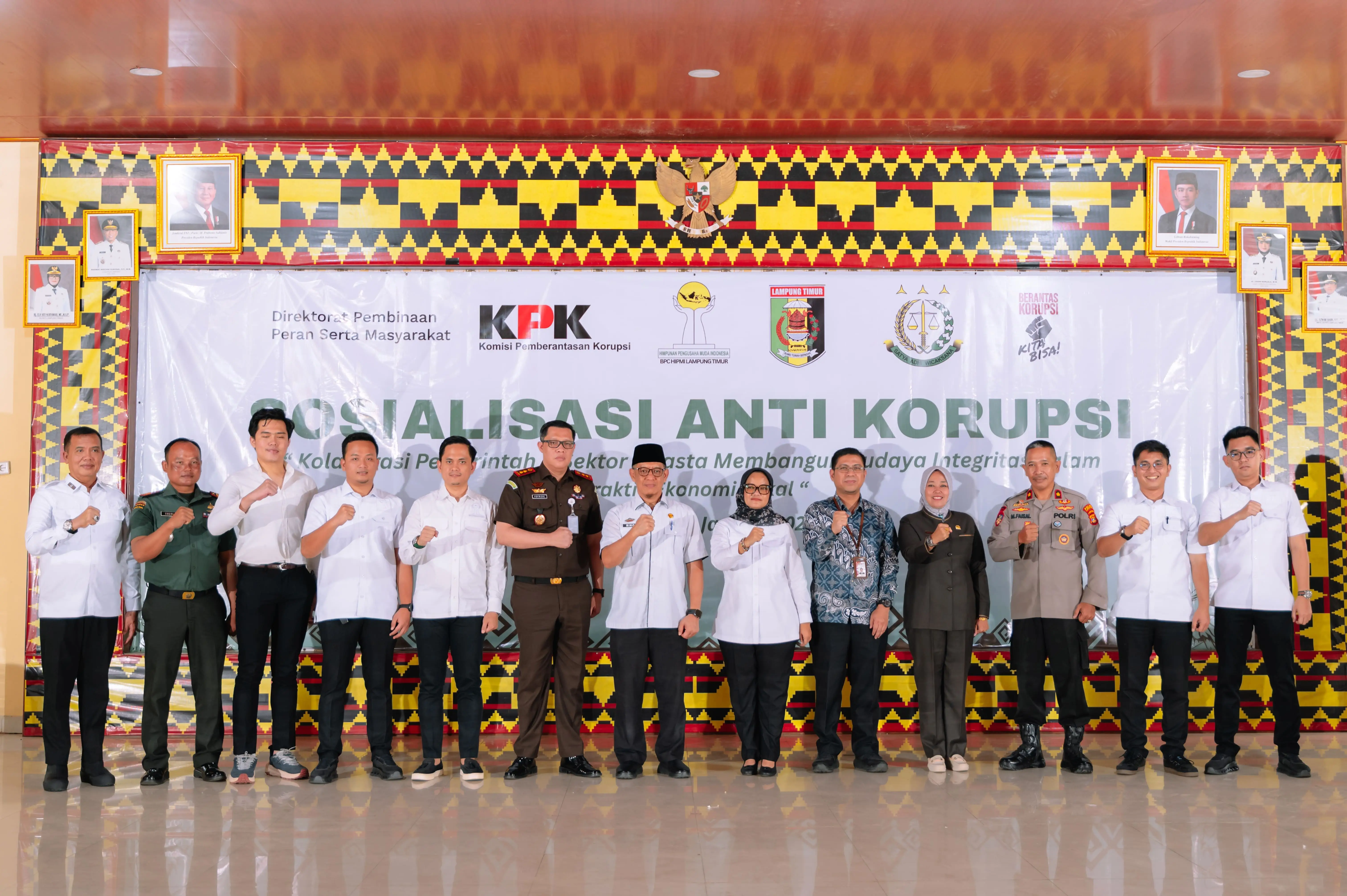 Sosialisasi Antikorupsi: KPK Perkuat Integritas Praktik Ekonomi Lokal di Lampung Timur