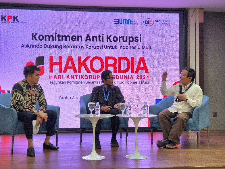 Bersama KPK, Askrindo Dukung Praktik Bisnis Berintegritas