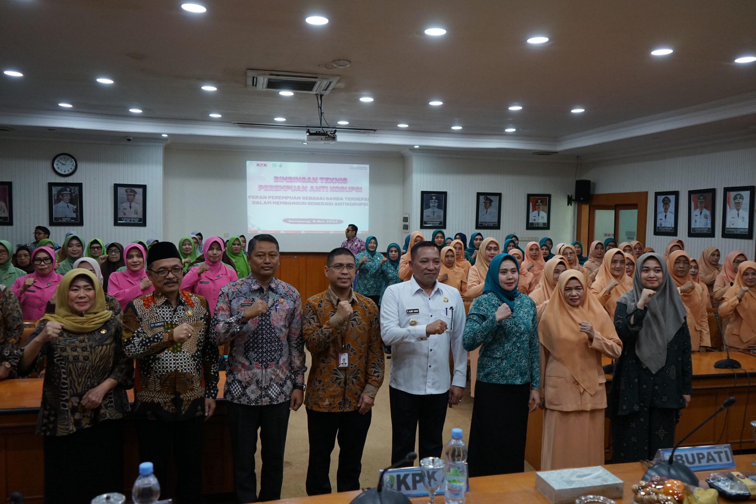 Komisi Pemberantasan Korupsi (KPK) menghadiri Kegiatan dan Menjadi Narasumber pada Bimbingan Teknis (Bimtek) Perempuan Antikorupsi di lingkungan Pemerintah Kabupaten Sampang