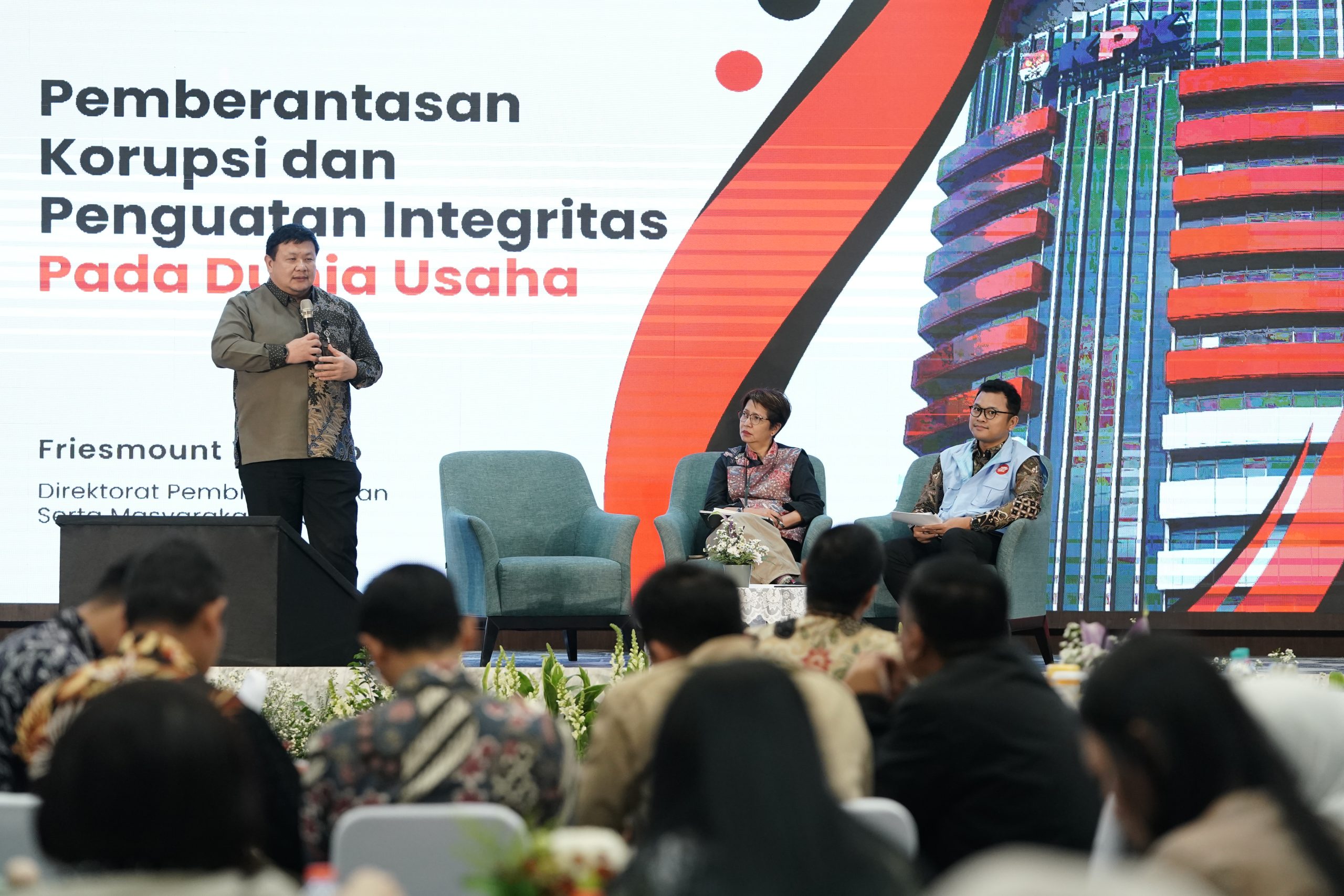 Komisi Pemberantasan Korupsi (KPK) Hadir pada Bimbingan Teknis Antikorupsi dan Penguatan Integritas Pejabat ”Critical Material Risk Taker” yang Diselenggarakan Oleh PT BTN (Persero) Tbk