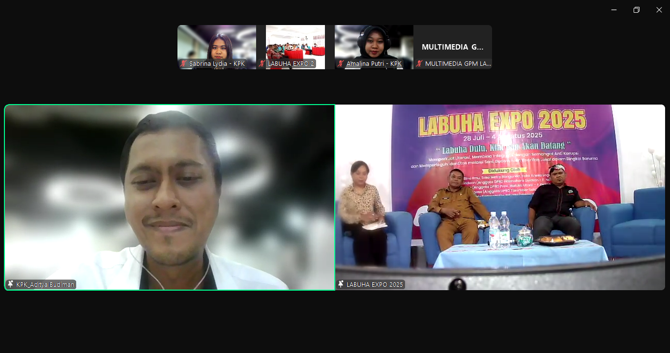 Sinergi Lawan Korupsi dari Labuha: Film, Dialog, dan Aksi Nyata Bersama KPK